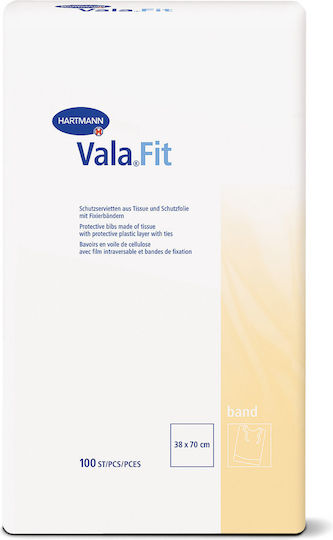 Hartmann Food apron Vala Fit Protective Bibs with Protective Plastic Layer & Ties 9922525
