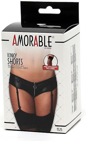 Rimba Shorts Mit Reißverschluss-Overall & Strümpfen Rimba Schwarz