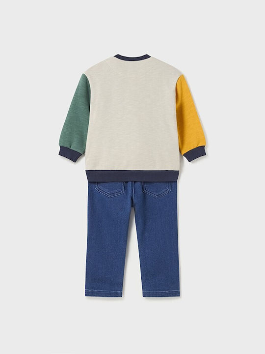 Mayoral Kids Set with Pants Winter 2pcs Multicolour