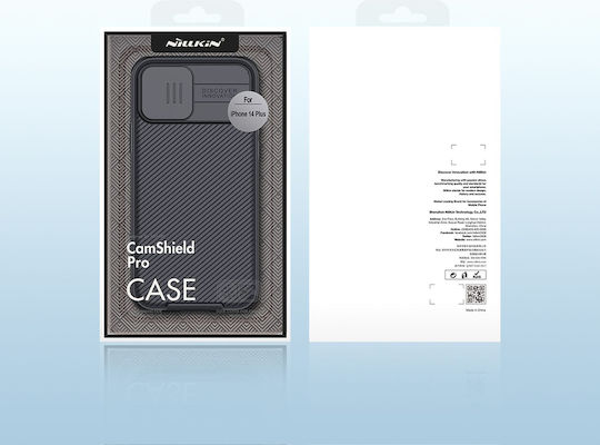 Nillkin Camshield Pro Magnetic Umschlag Rückseite Kunststoff Schwarz (iPhone 14 Plus) 108396