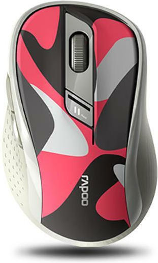 Rapoo M500 Silent Kabellos Bluetooth Maus Rot