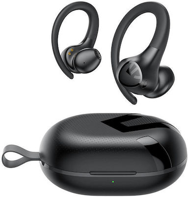 SoundPEATS Wings2 Earbud Bluetooth Handsfree Ακουστικά με Αντοχή στον Ιδρώτα και Θήκη Φόρτισης Μαύρα