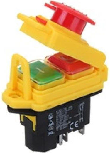 Comutator Electromagnetic 0-1 16A +Stop+Cap Remote Trip 5pin Sdz-6e Xnd