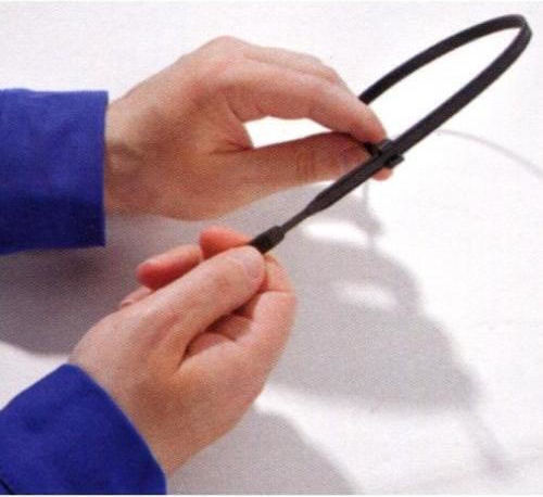 Elvhx Δεματικά Καλωδίων Πλαστικά 200mmx3.6mm σε Μαύρο χρώμα (100τμχ) (1075)