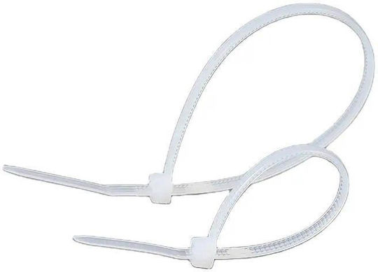 Cable Ties Plastic 760mm x 10mm in White Colour (100 pcs) (22.03.0117)