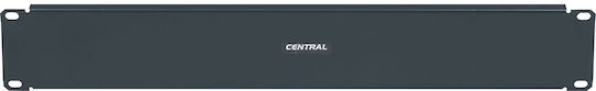 Central Κάλυμμα Πάνελ για Rack 19" Μαύρο