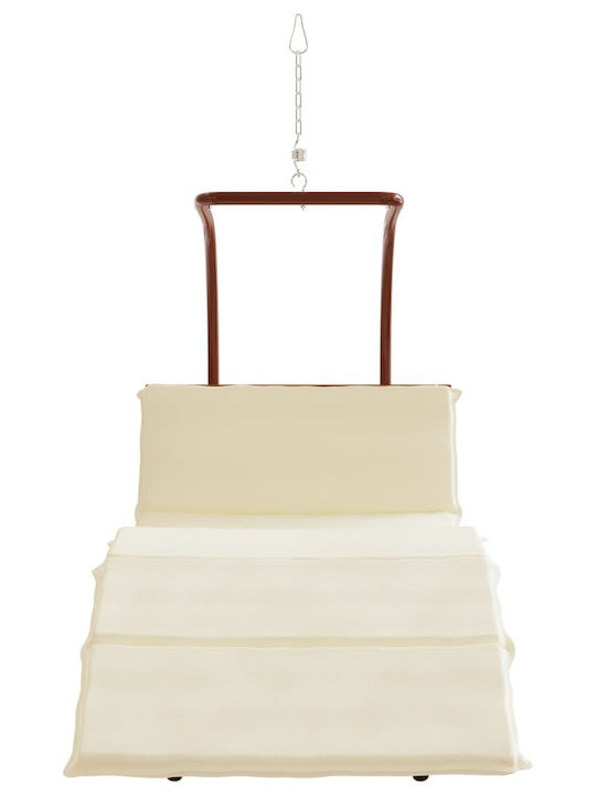 Κούνια Λευκή Μ160xΠ64xΥ110cm