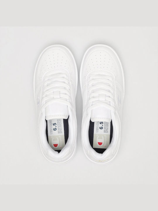 Champion Foul Platform Sneakers White