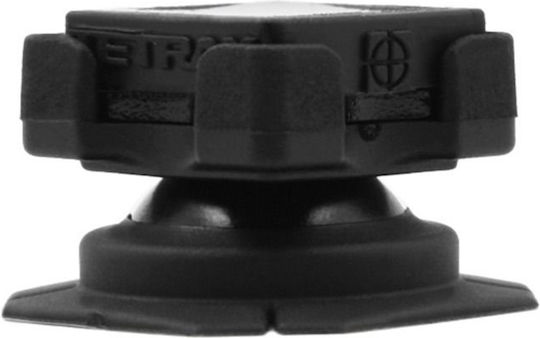 Tetrax Βάση Κινητού Αυτοκινήτου X1 Carbon με Μαγνήτη Μαύρη