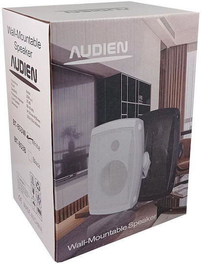 KAL Electronics Passive Wall Mount Installation Speaker 20W with Bluetooth (Piece) 16x15.5x25.3cm Black