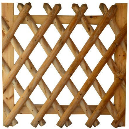Showood Ξύλινη Πόρτα Φράχτη σε Μπεζ Χρώμα 80cm x 1m