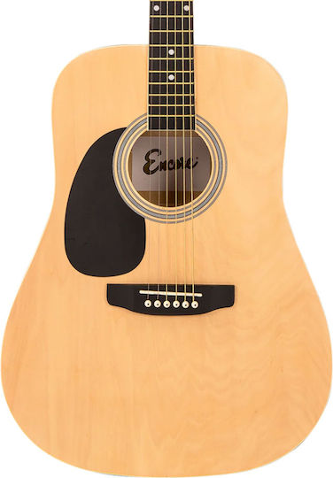 Encore Acoustic Guitar EW100N For Left-Handed Players Natural