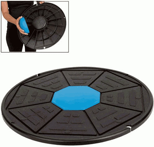 Mambo Max Δίσκος Ισορροπίας Μαύρος με Διάμετρο 42cm