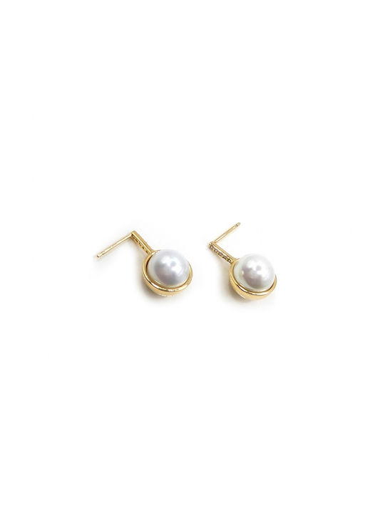 SOF.ISTICO - SOF.ISTICO SCOOLS WITH SILVER AND PEARLS PLE-SH-180 White Gold