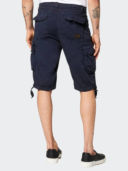 Alpha Industries Herrenshorts Cargo Blau