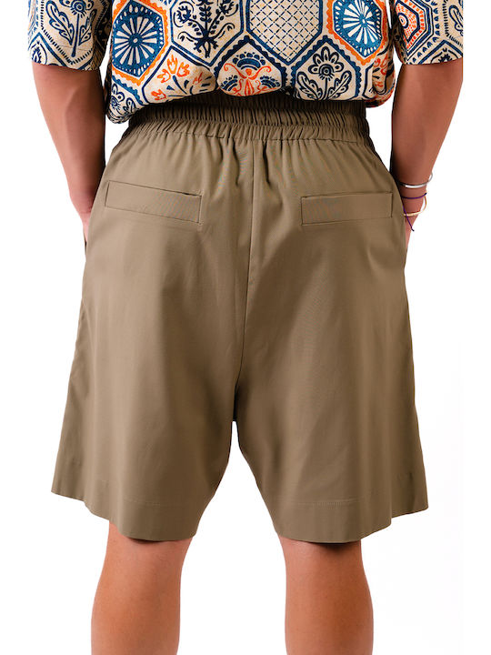 Nineteen Apparel Club Herrenshorts Khaki