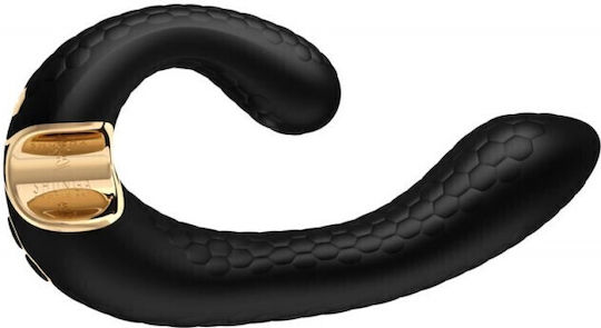 Shunga Mini Κλειτοριδικός Δονητής 18.5cm Μαύρος