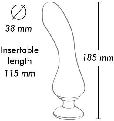 Shunga Mini Δονητής G-Spot 18.5cm Μωβ