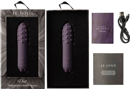 Je Joue DUET Vibrator Bullet 11.5cm Violet