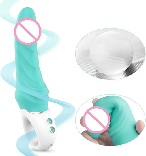 La Lolita Amsterdam Tornado Classic Vibrator 23.1cm Green