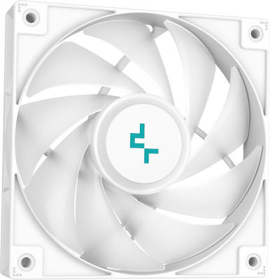 Deepcool LS520 SE CPU Water Cooling Dual Fan 120mm for Socket AM4/AM5/1700/1200/115x with ARGB Lighting White