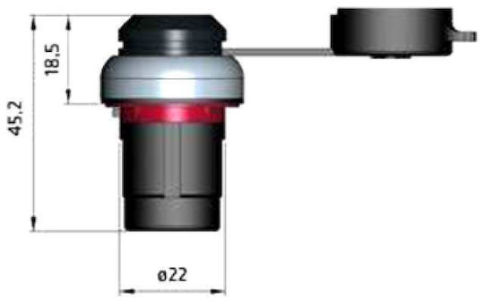 Giovenzana USB Conector (1buc) (01.146.0007)