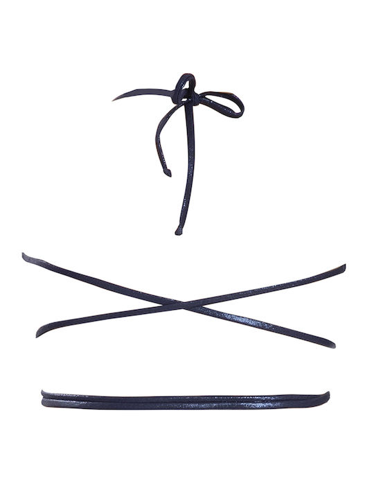 Medusa Bikini Τριγωνάκι Navy Μπλε