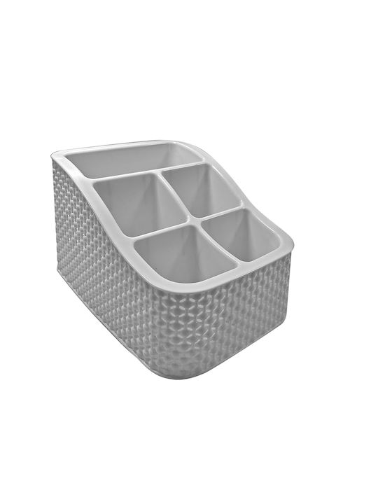 Rafturi de organizare a bucătăriei Plastic în Gri Culori 15x20x11cm