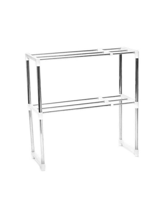Βάση για Φούρνο Μικροκυμάτων Μεταλλική 25x60x60εκ. Μπλε