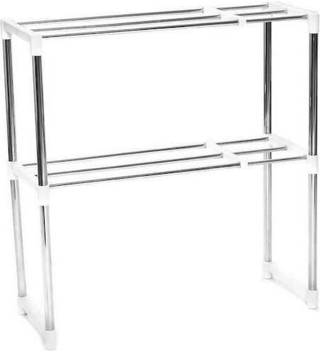 Metallische Basis für Mikrowelle 25x60x60cm Blau