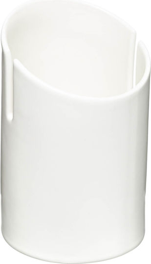 5Five Suport De Scurgere Pentru Tacâmuri Din Plastic Alb 12.6x11x17.5cm
