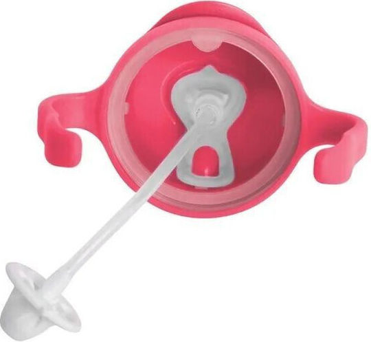 B.Box Lern-Trinkflasche Kunststoff mit Griffen Rosa für 6m+m+ 240ml