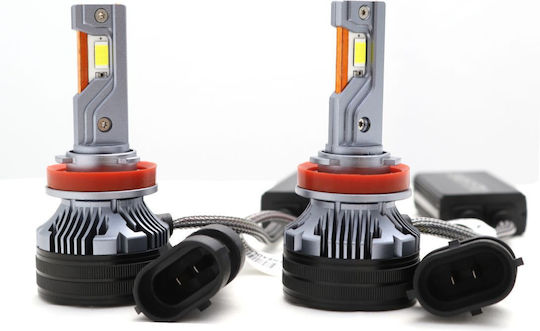 Streetech Lamps Car H11 / H8 / H9 Canbus LED 6000K Cold White 30V 65W 2pcs