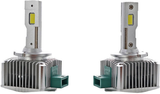 Λάμπες Αυτοκινήτου D3S Canbus LED 6000K Ψυχρό Λευκό 50W 2τμχ