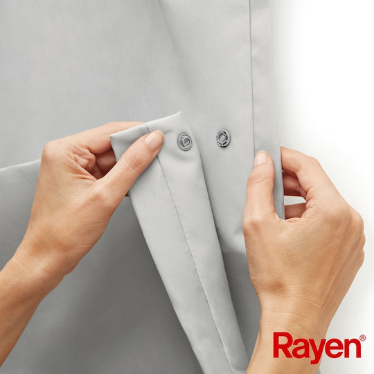 Rayen Fabric Hanging Storage Case For Clothes in White Color 60x135x135cm 1pcs