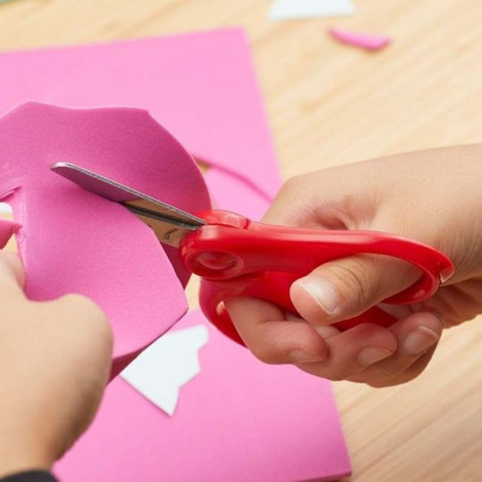 Fiskars Детски Ножица Crafts 13бр с Метал Острие Червен 1бр