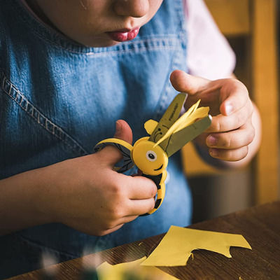 Fiskars Pentru copii Foarfecă Foarfeci 13buc cu Metalic Lamă Galben 1buc