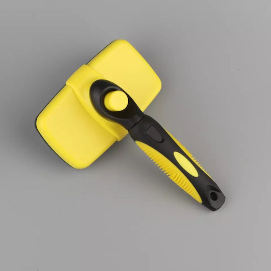 Brush Small for Short-Haired Dogs for Coat Cleaning Green
