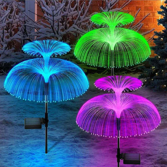 Set of 2 Stake Solar Lights with Photocell
