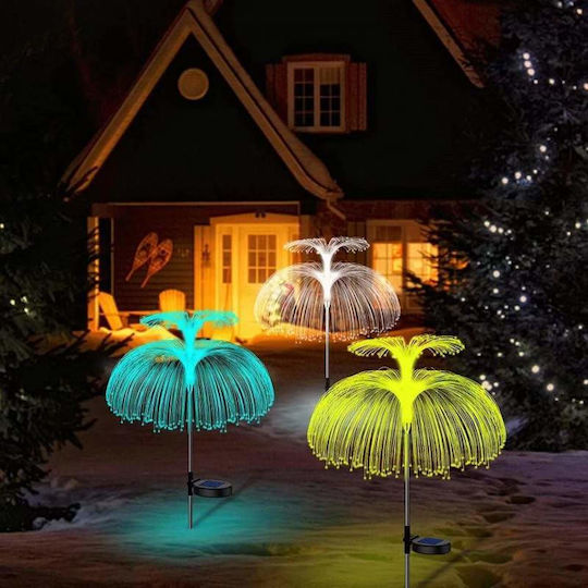 Set of 2 Stake Solar Lights with Photocell