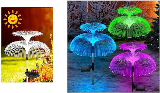 Set of 2 Stake Solar Lights with Photocell