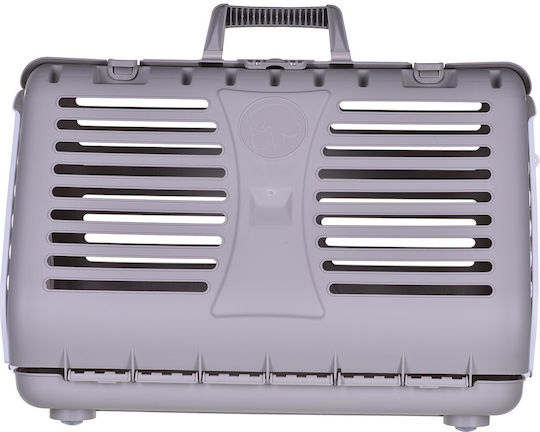 Rotho My Pet Κλουβί Μεταφοράς Σκύλου Γκρι 42x53x40cm