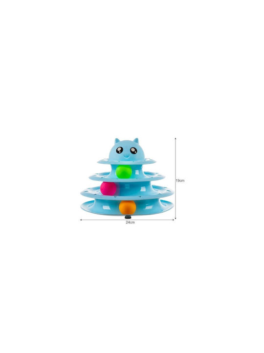 Purlov Cat Toy Light Blue