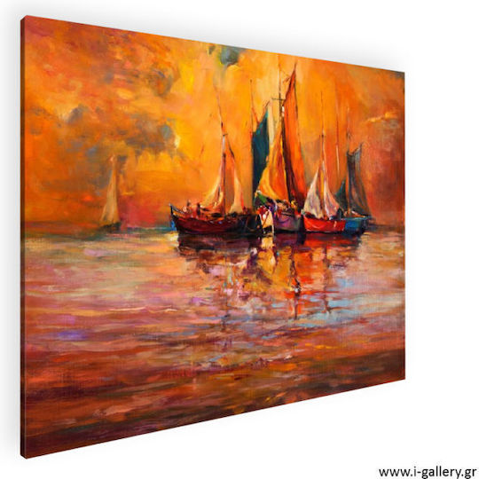 I-gallery Gemälde auf Leinwand 90x60cm