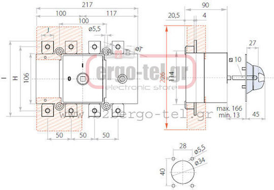 Telergon Dimmer Ράγας