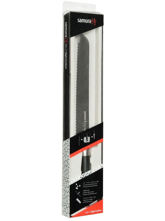 Samura Mo-V Stonewash Μαχαίρι Ψωμιού από Ανοξείδωτο Ατσάλι 23cm
