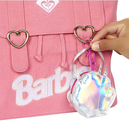 Barbie Deluxe Bag with Swimsuit and themed Accessories Doll Clothes for 3++ Years