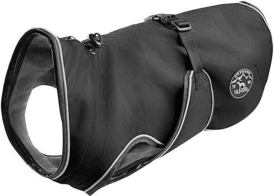 Hunter Haine pentru câini Impermeabil Negru cu Lungimea Spateului 55 cm