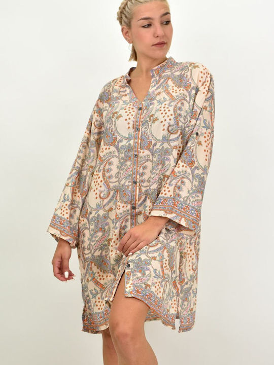 Potre Rochii de vară pentru femei Midi Rochie cu cămașă Rochie Roz