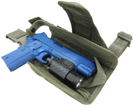 Condor Holster pentru coapsă pentru Arme Kaki
